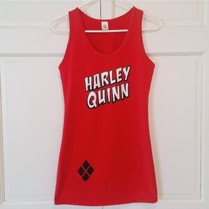 D.C. Comics Harley Quinn long tank top